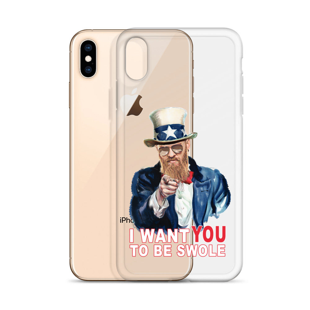 I Want You To Be Swole iPhone Case