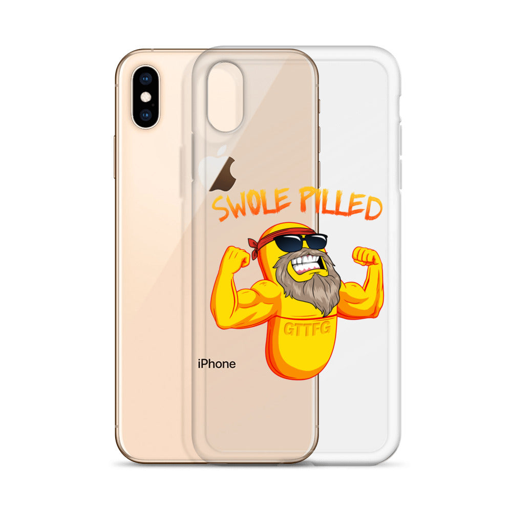 Swole Pilled iPhone Case