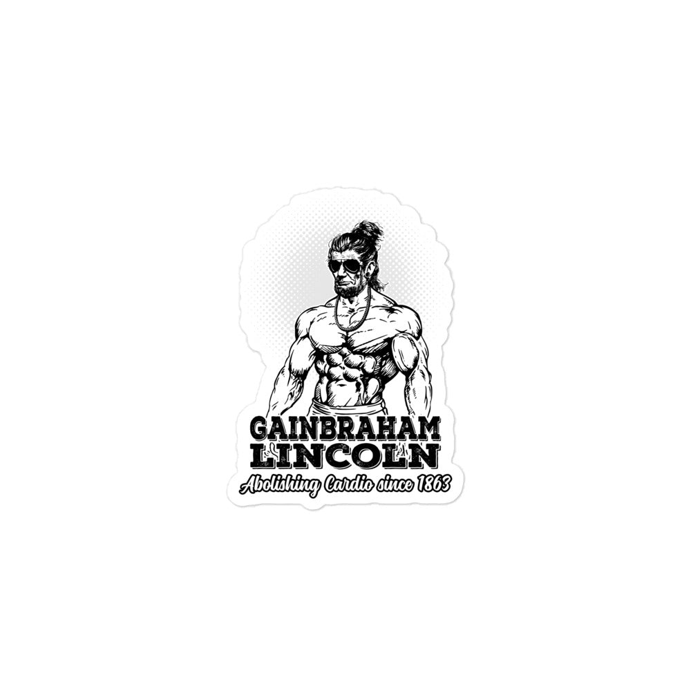 Gainbraham Lincoln Sticker