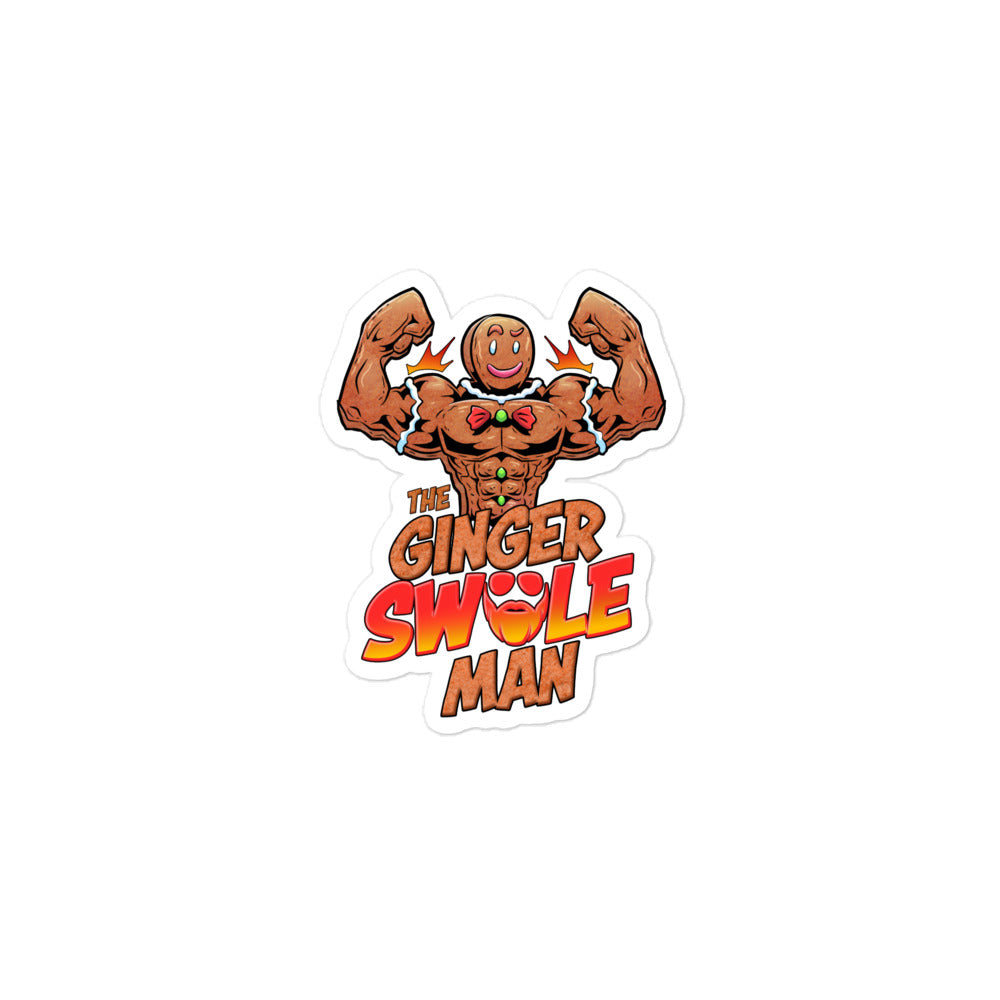 The Ginger Swole Man Sticker