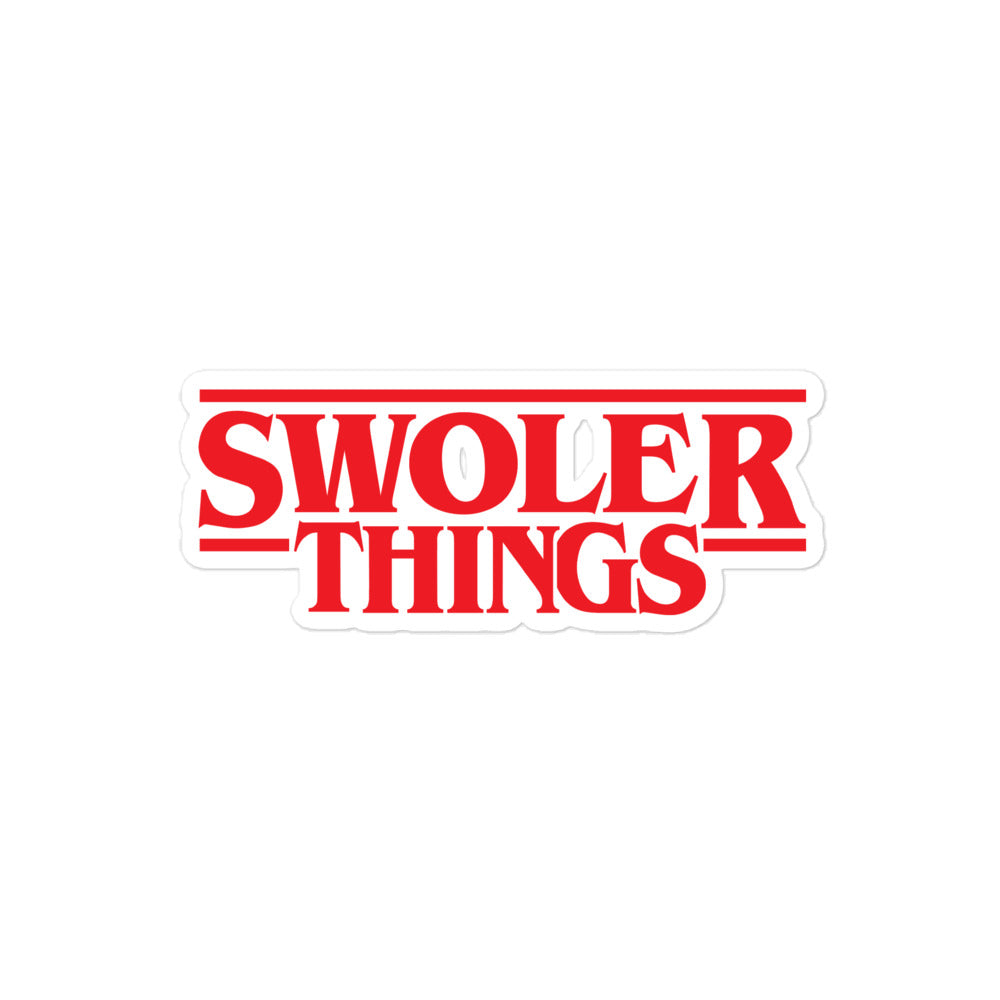 Swoler Things Sticker