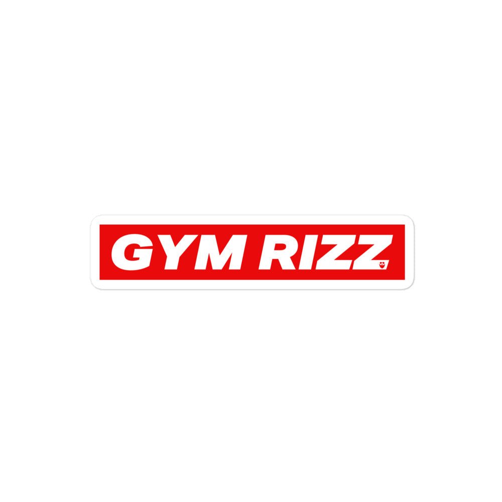 Gym Rizz Sticker