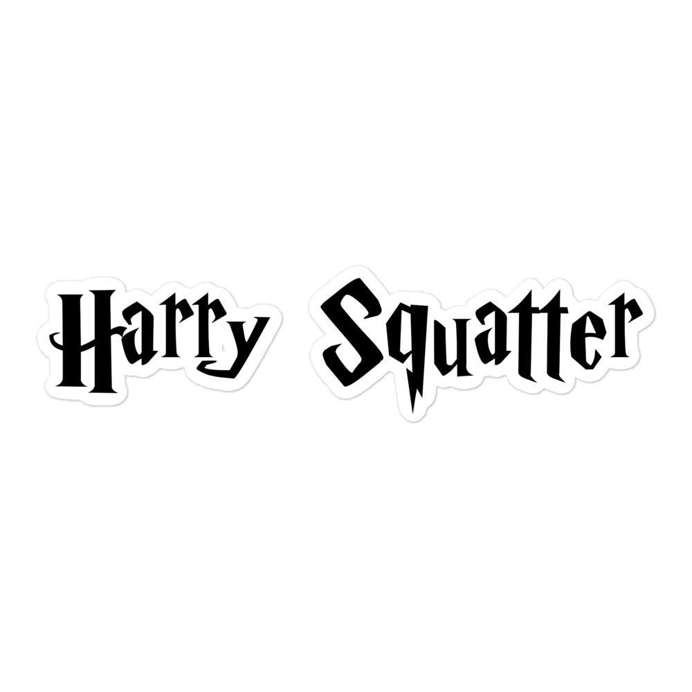 Harry Squatter Stickers