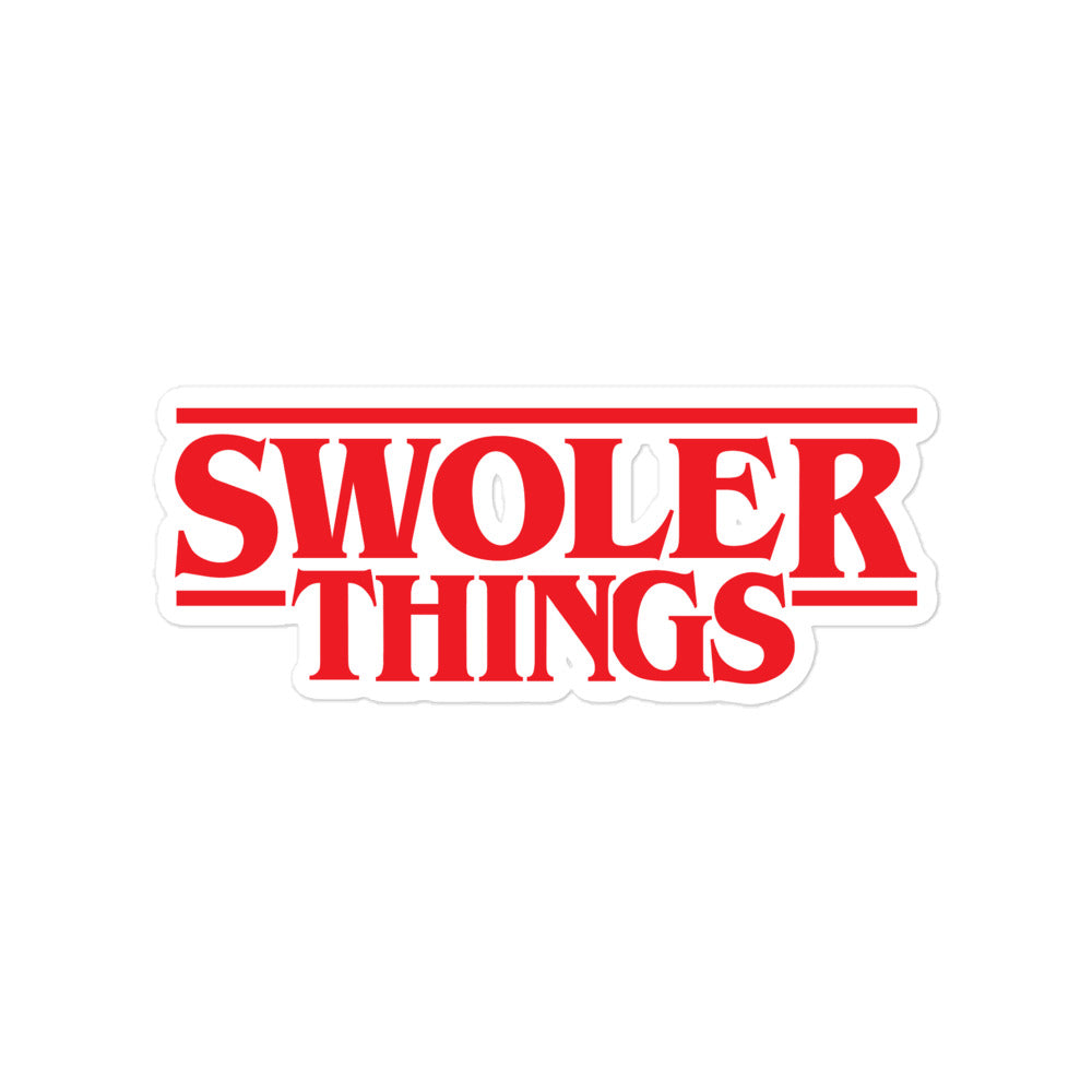 Swoler Things Sticker