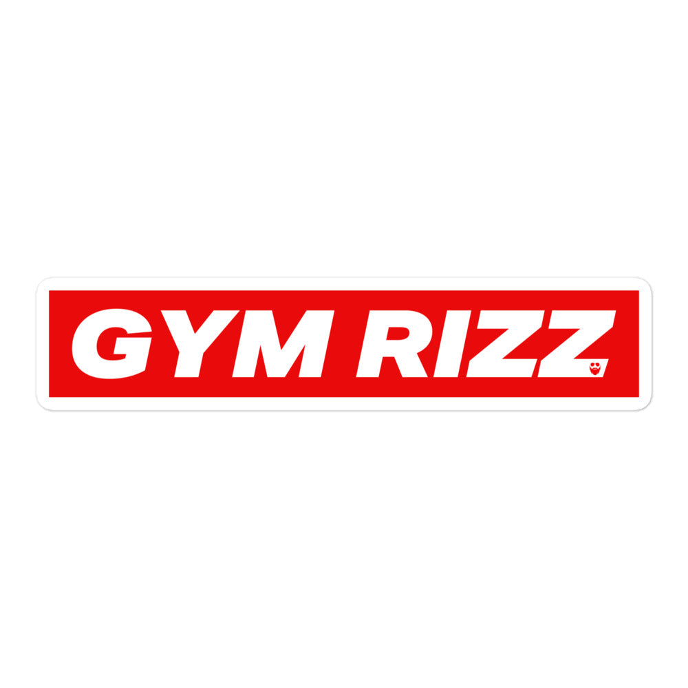 Gym Rizz Sticker