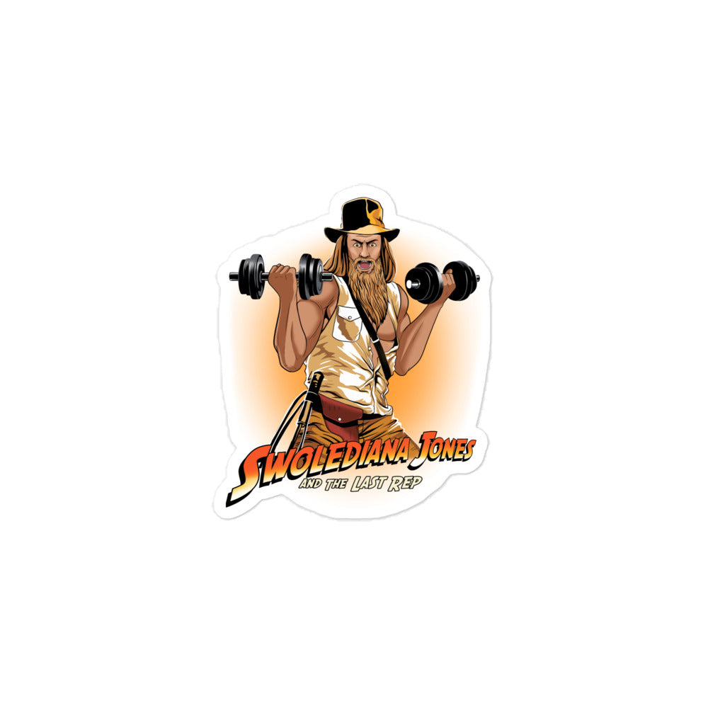 Swolediana Jones Sticker