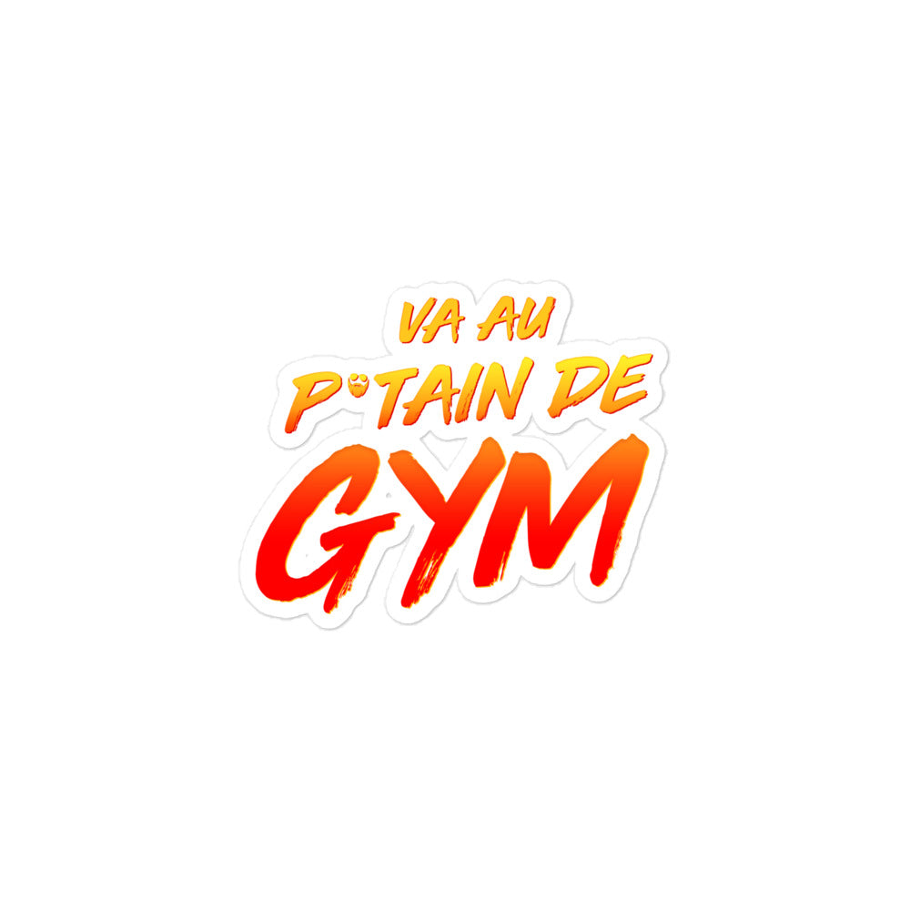 Va Au Putain De Gym Sticker
