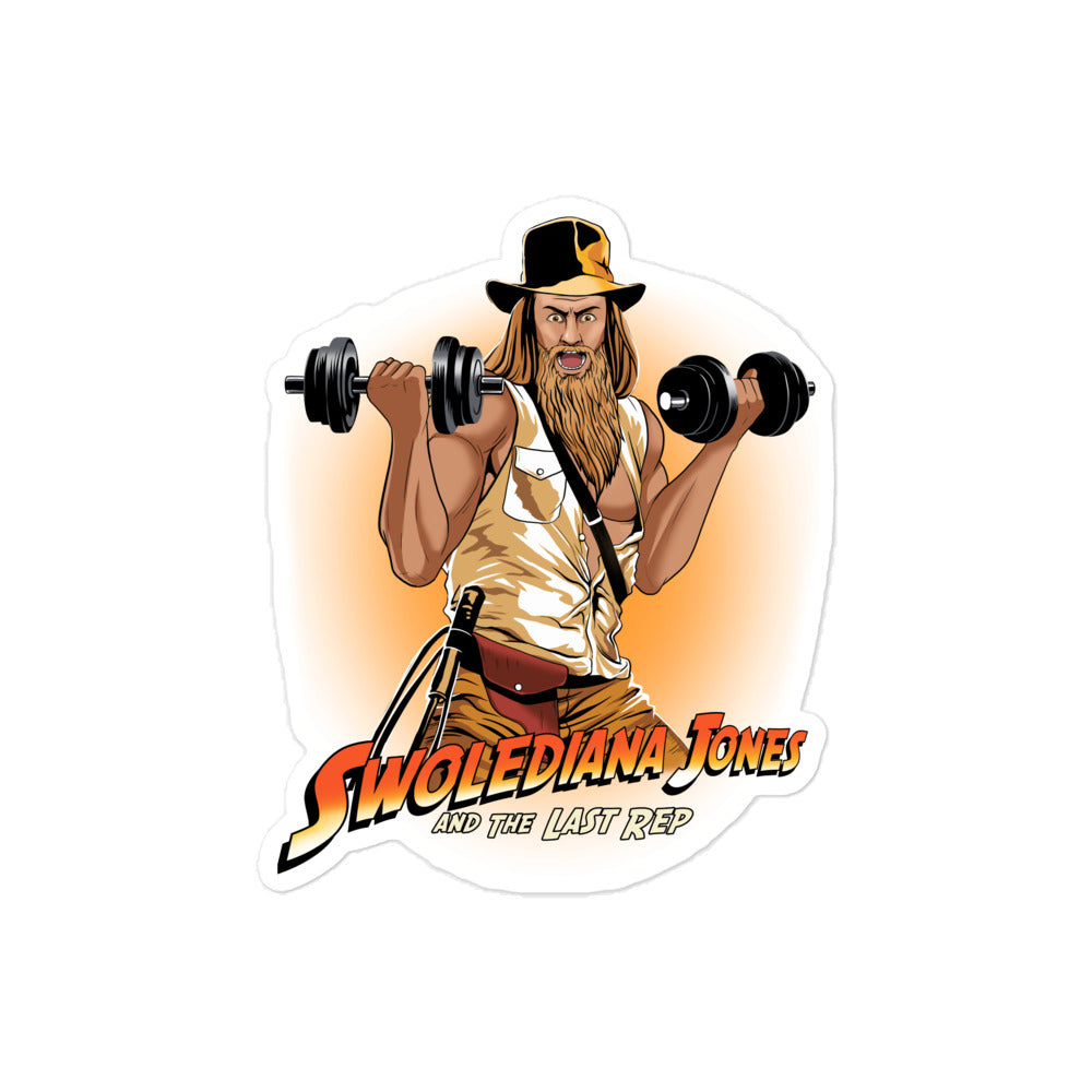 Swolediana Jones Sticker