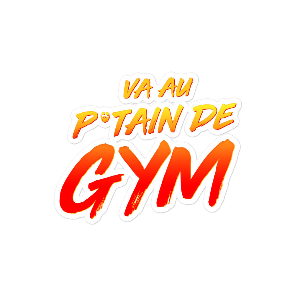 Va Au Putain De Gym Sticker