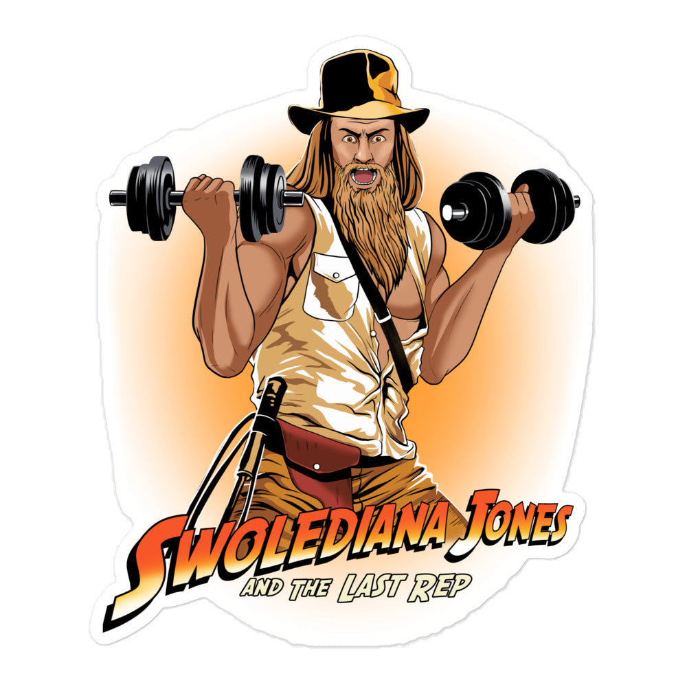 Swolediana Jones Sticker