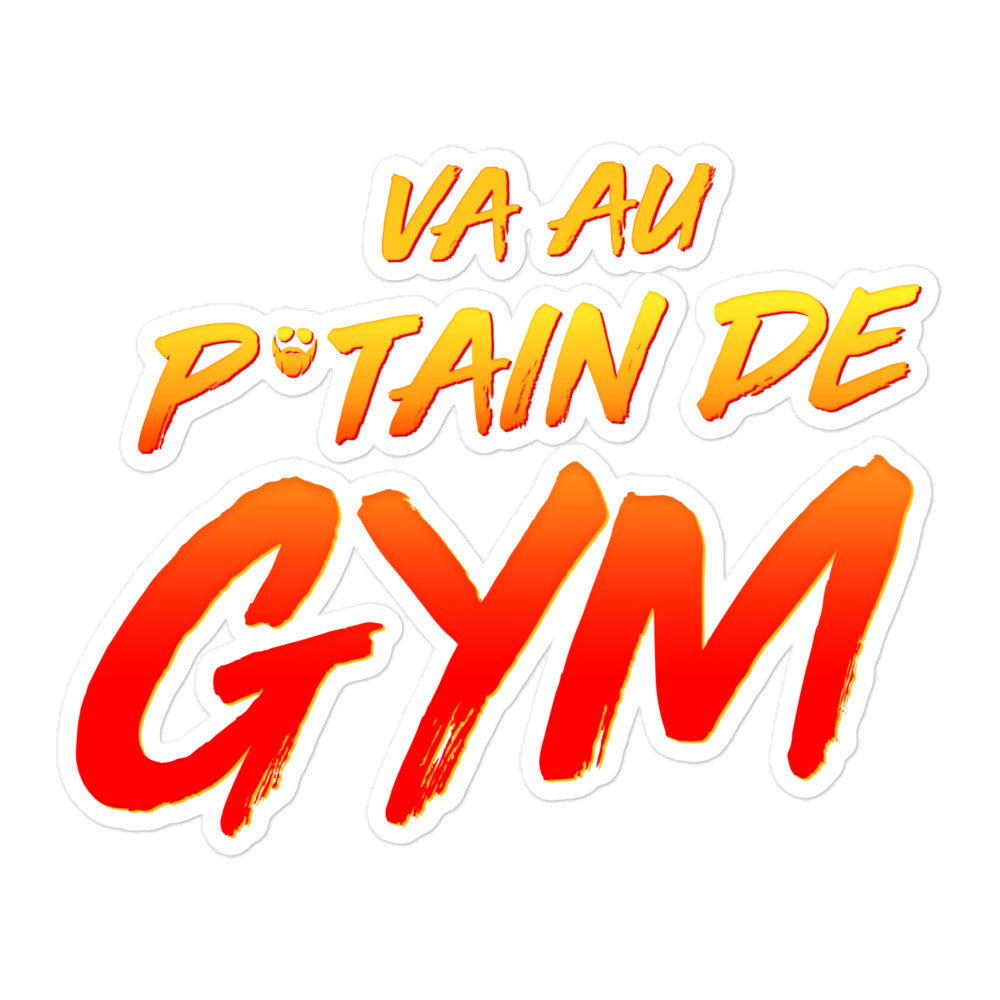 Va Au Putain De Gym Sticker