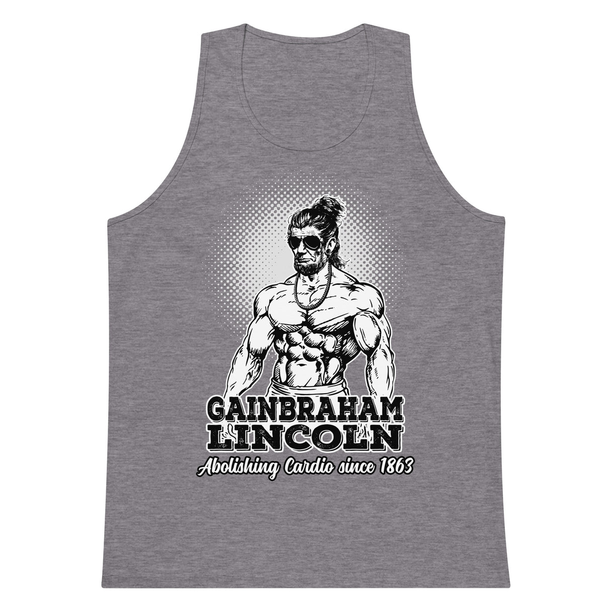 Gainbraham Lincoln Men’s Premium Tank Top
