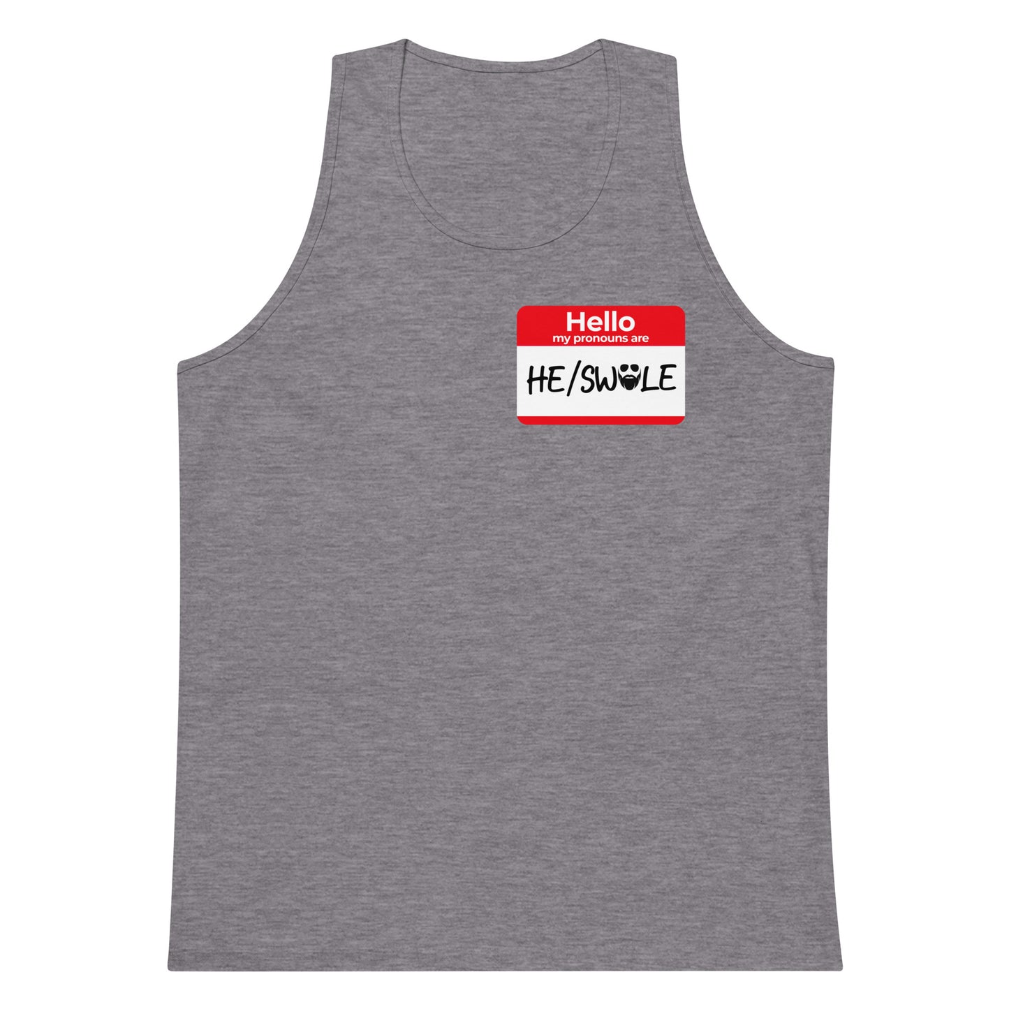 He/Swole Premium Tank Top