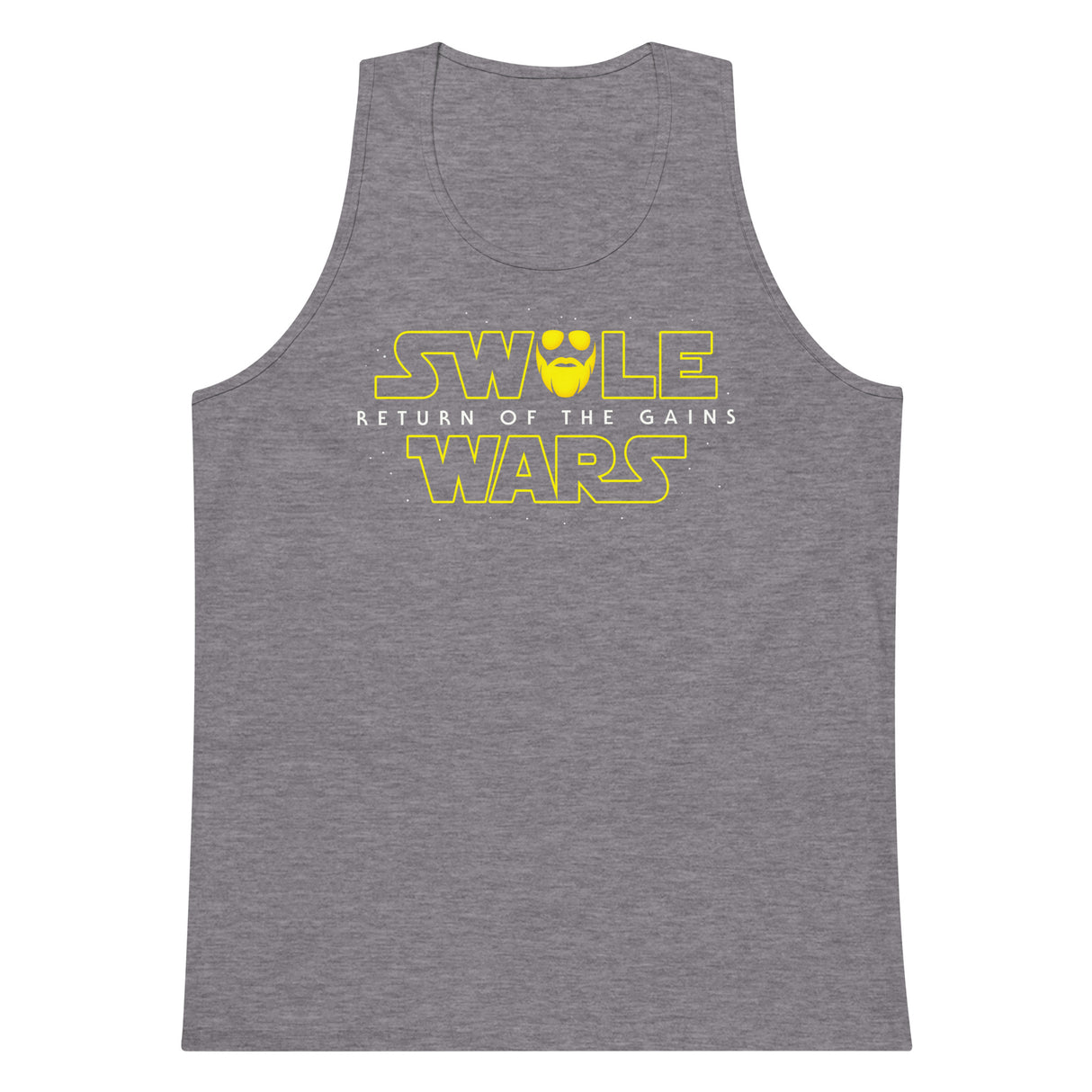 Swole Wars Yellow Premium Tank