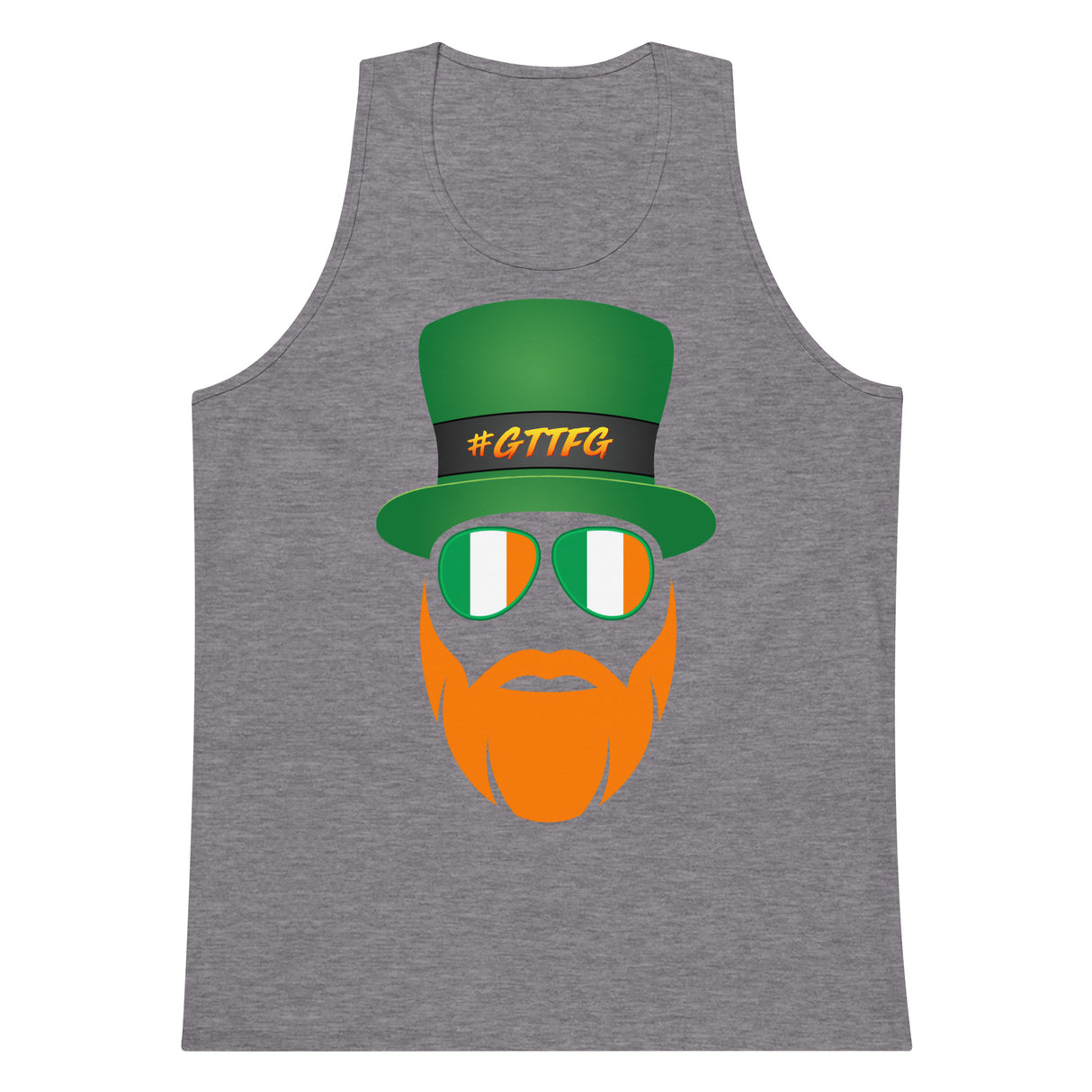 Saint Patrick's Day Logo Premium Tank Top