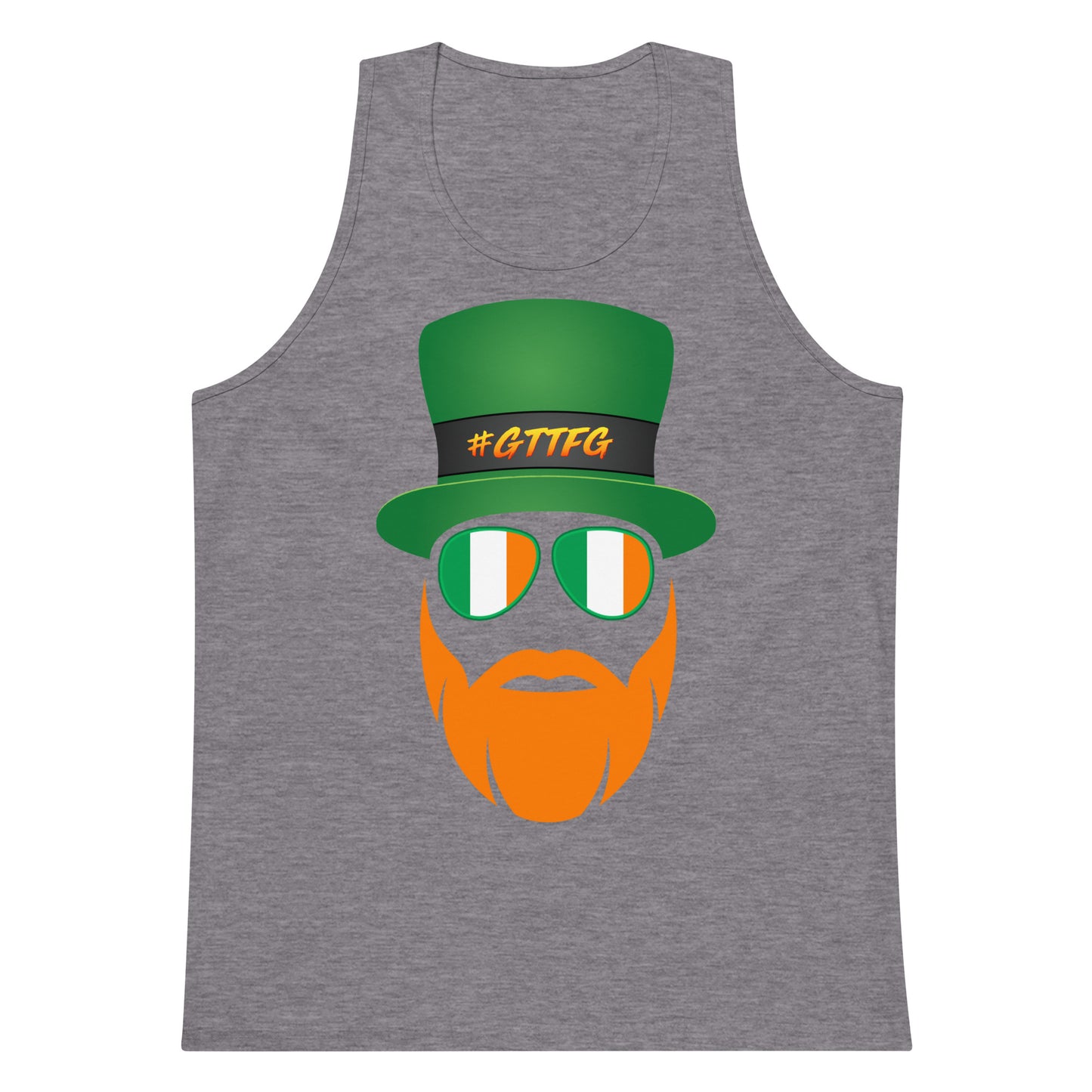 Saint Patrick's Day Logo Premium Tank Top