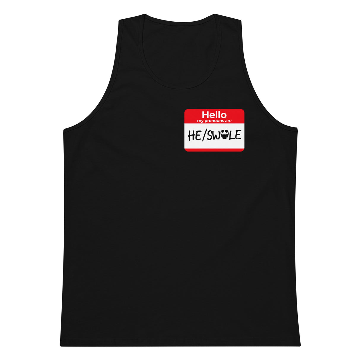 He/Swole Premium Tank Top