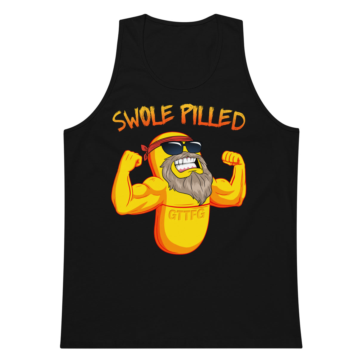 Swole Pilled Premium Tank Top