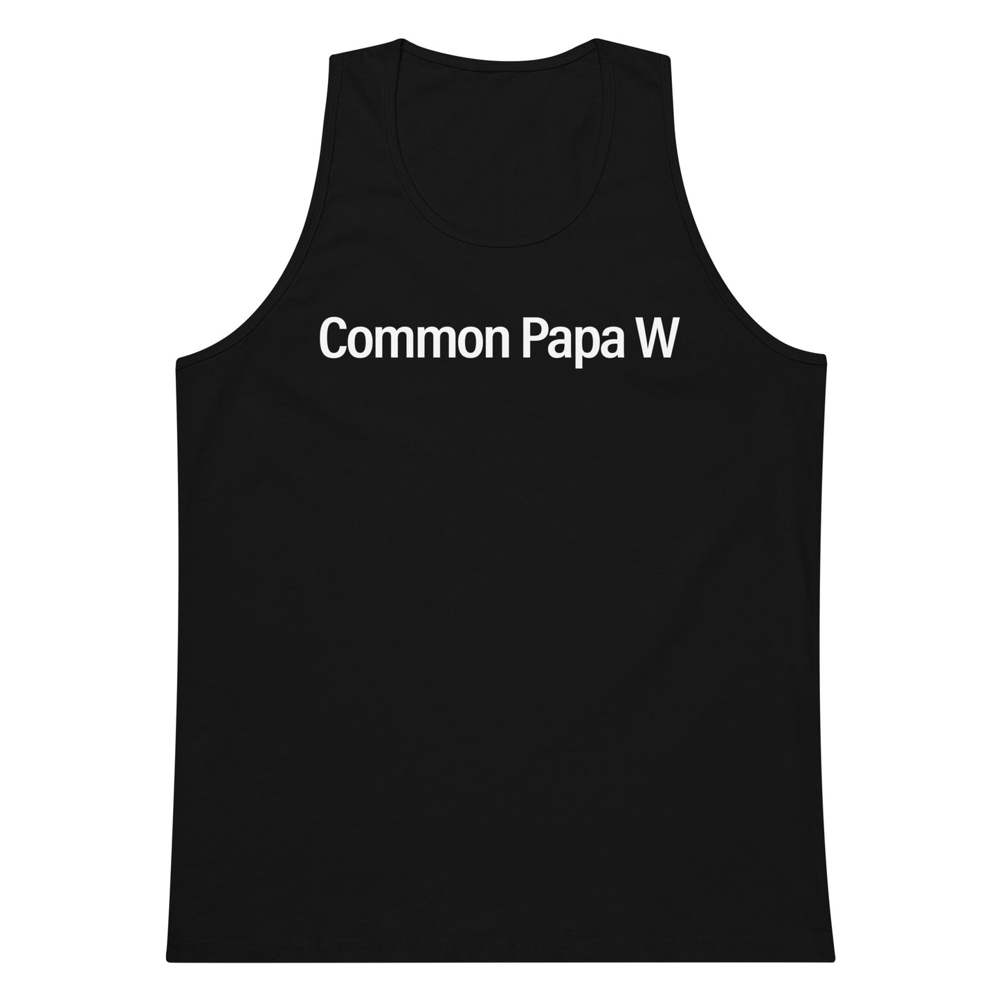 Common Papa W Premium Tank Top