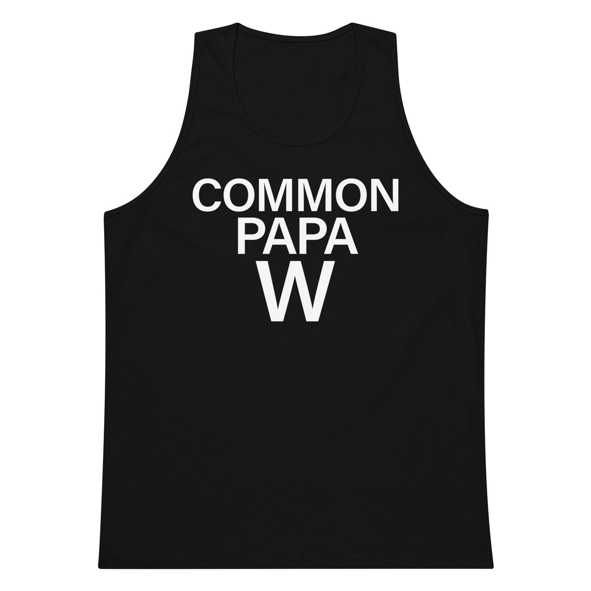 Common Papa W Premium Tank Top