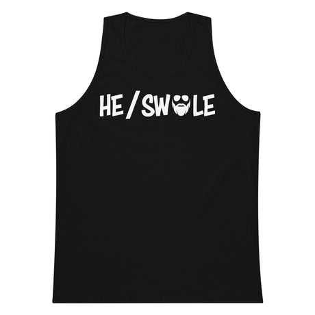 He/Swole Men's Premium Tank Top