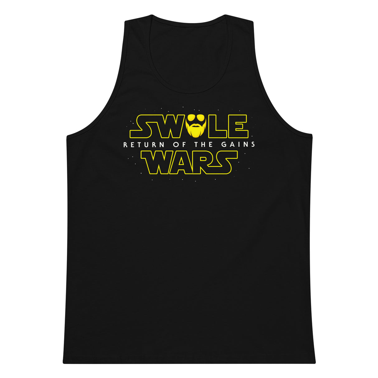 Swole Wars Yellow Premium Tank