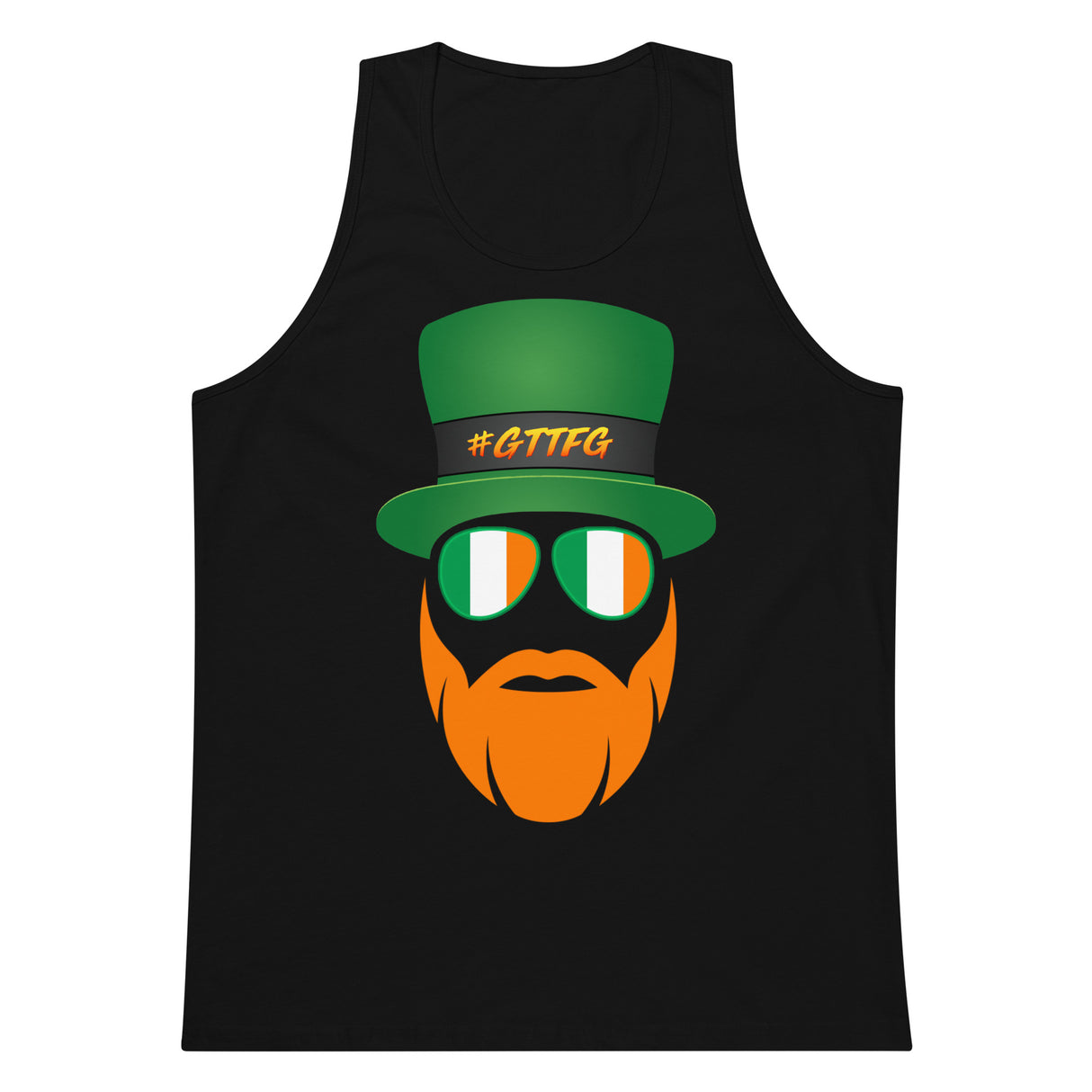 Saint Patrick's Day Logo Premium Tank Top
