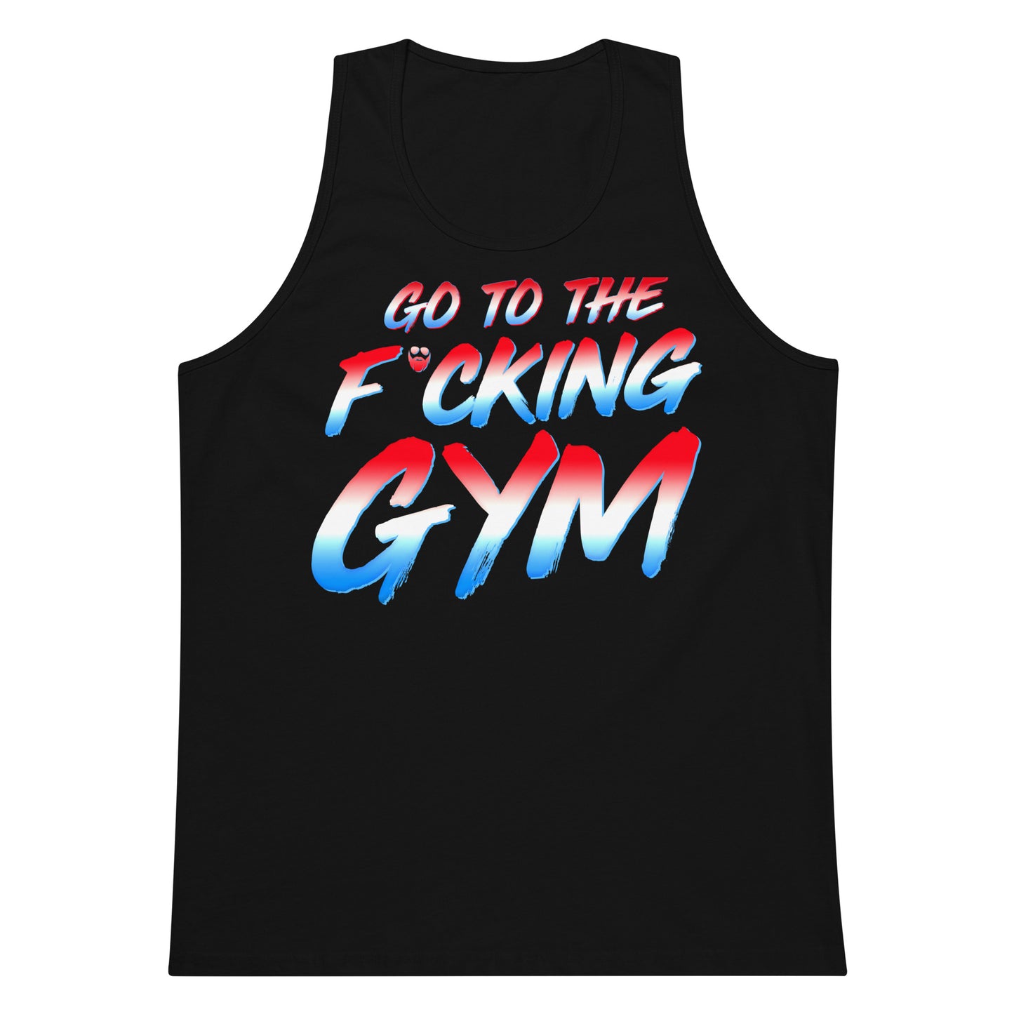 Go To The F*cking Gym USA Tank Top