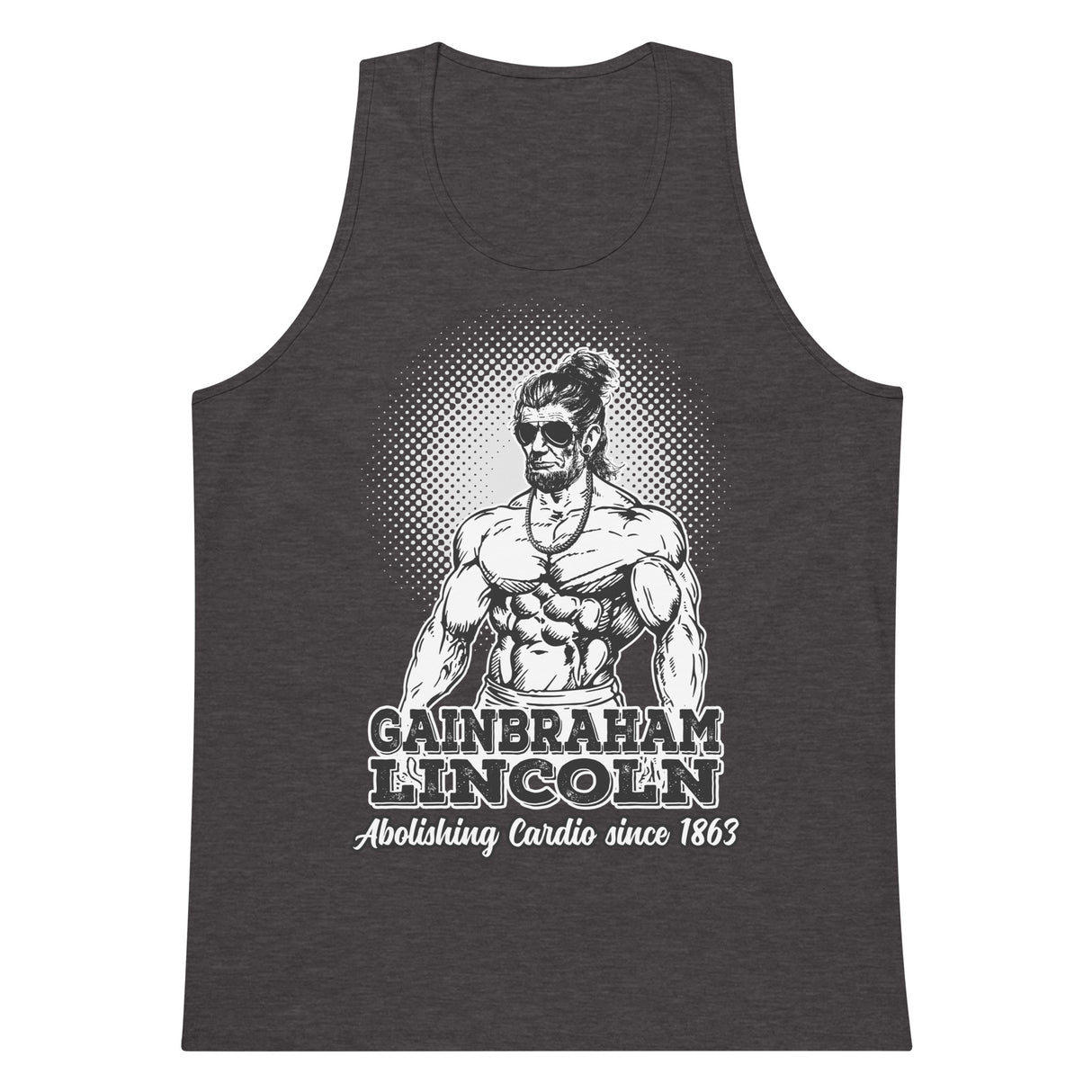 Gainbraham Lincoln Men’s Premium Tank Top
