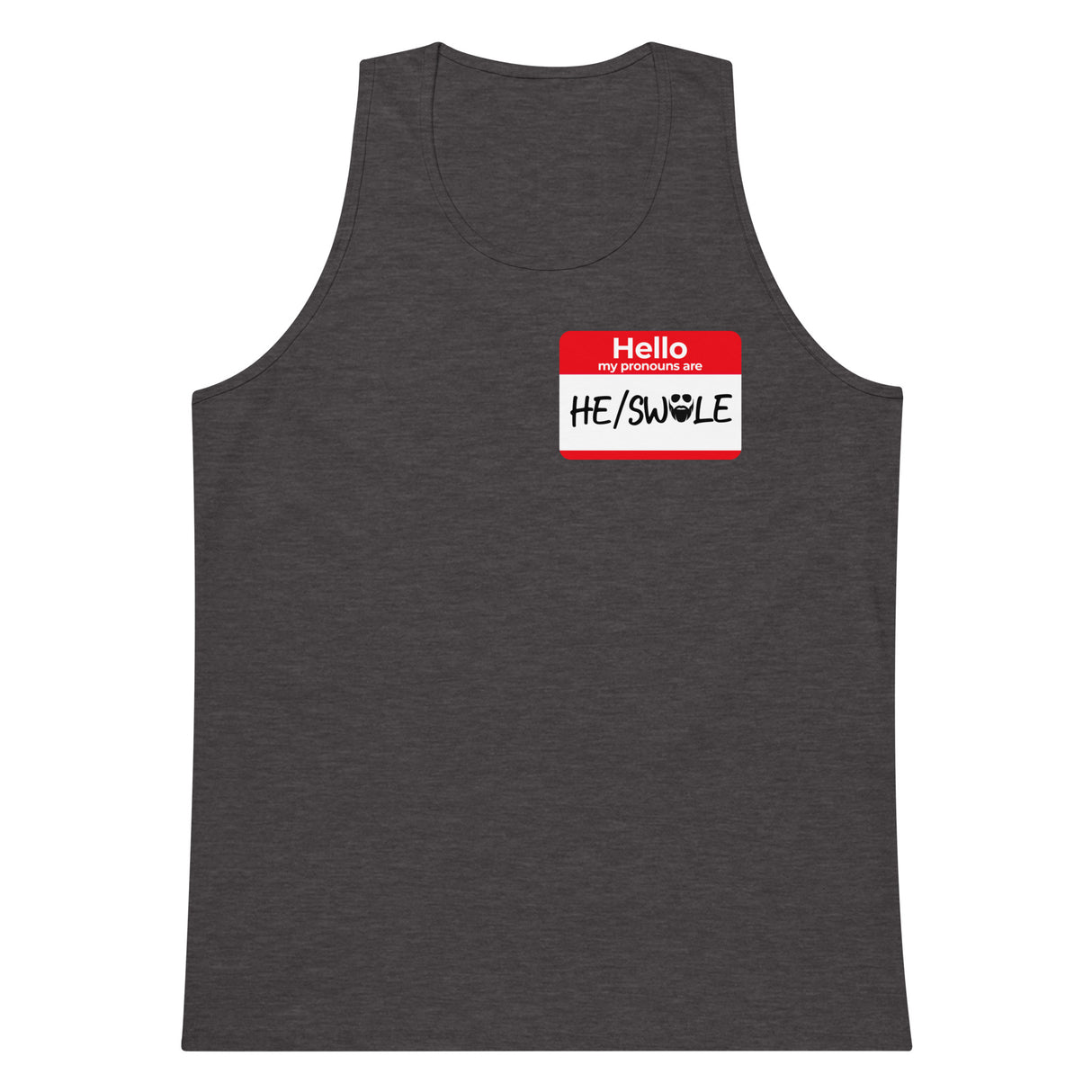 He/Swole Premium Tank Top