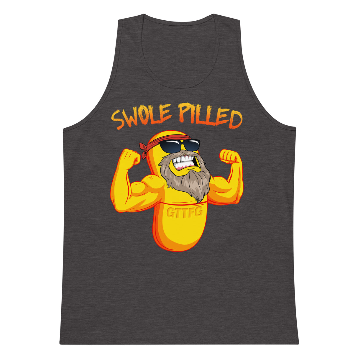Swole Pilled Premium Tank Top