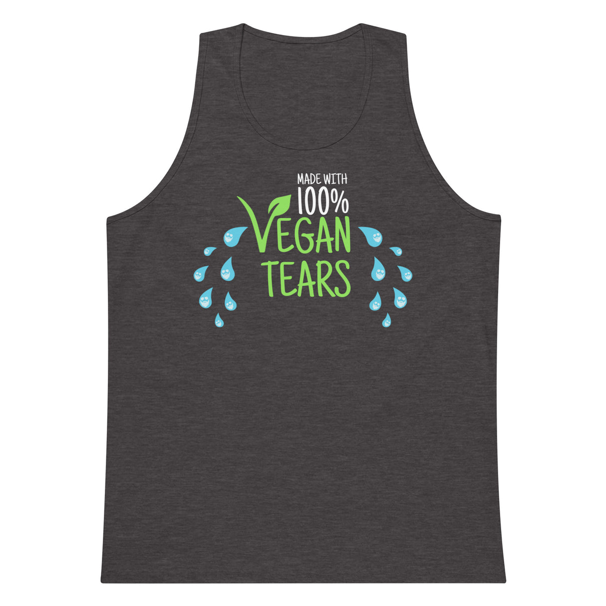 Vegan Tears Men’s Premium Tank Top