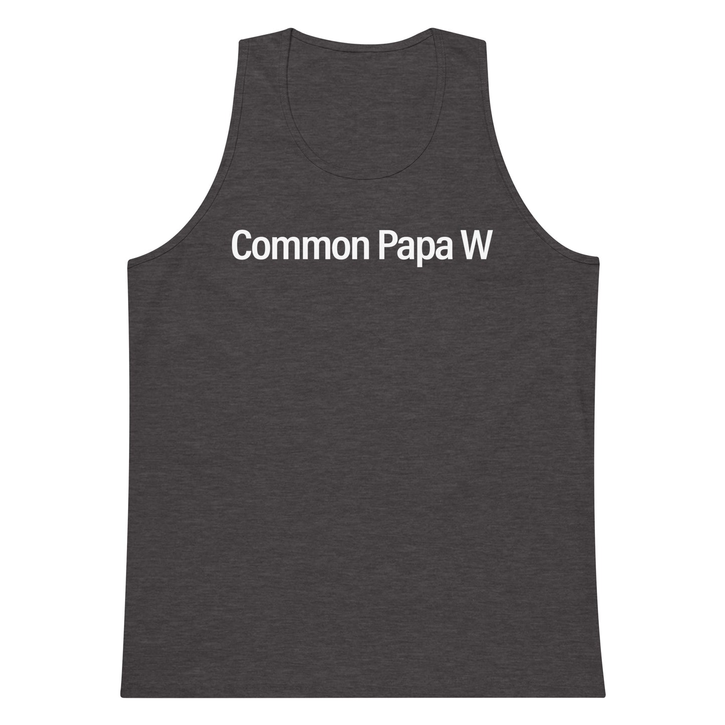 Common Papa W Premium Tank Top