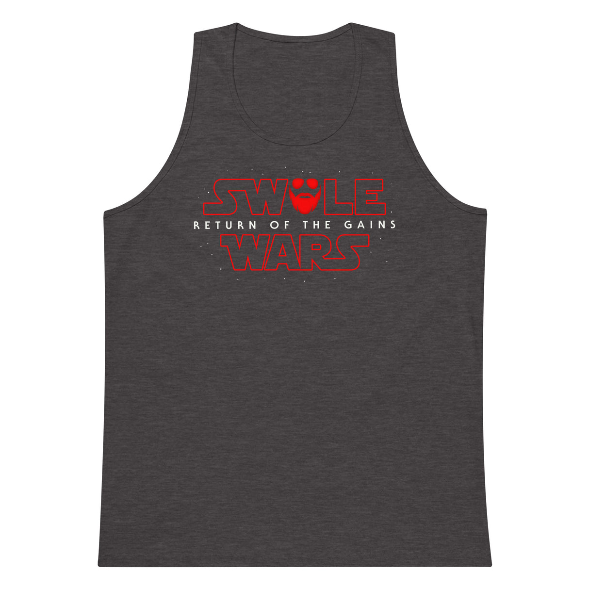 Swole Wars Red Premium Tank Top