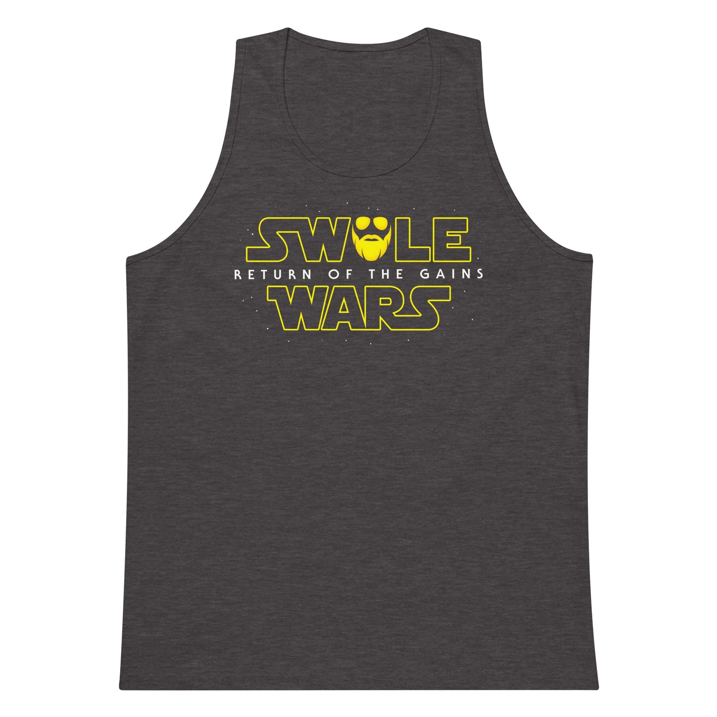 Swole Wars Yellow Premium Tank