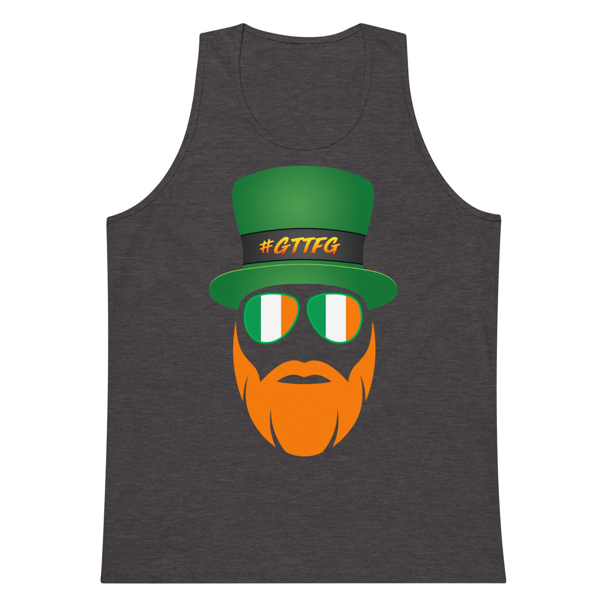 Saint Patrick's Day Logo Premium Tank Top