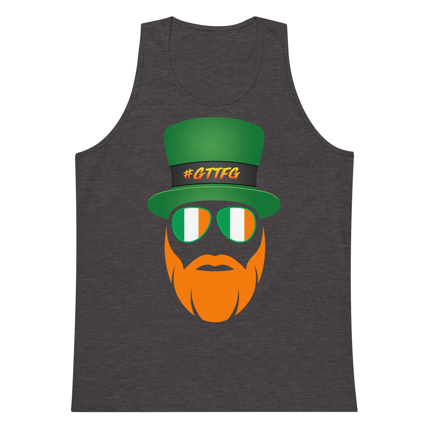 Saint Patrick's Day Logo Premium Tank Top