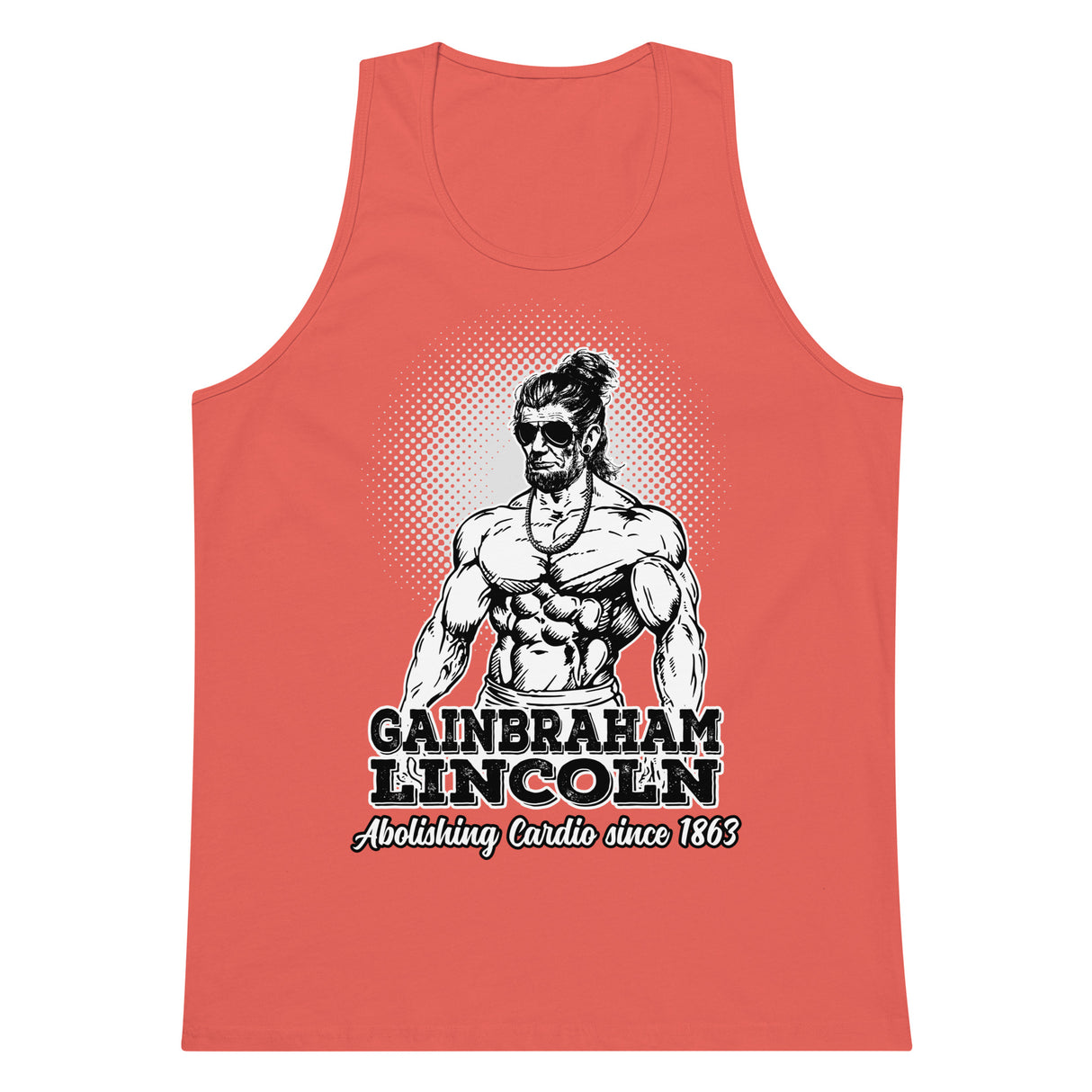 Gainbraham Lincoln Men’s Premium Tank Top