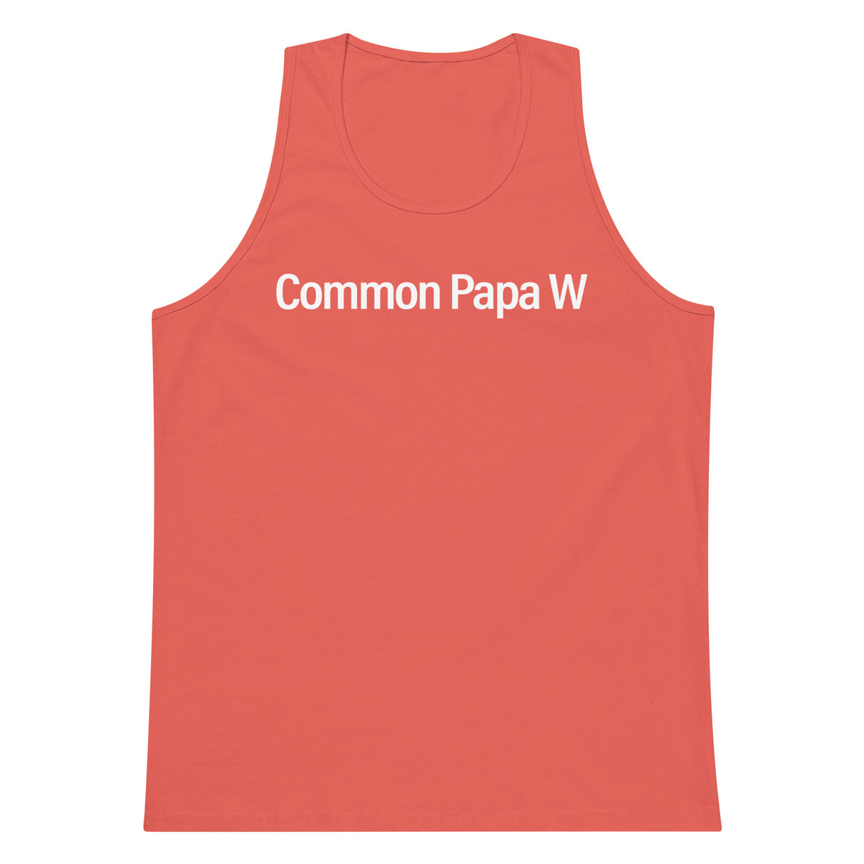 Common Papa W Premium Tank Top