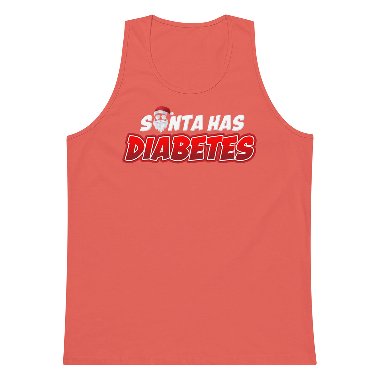 Santa Has Diabetes Premium Tank Top