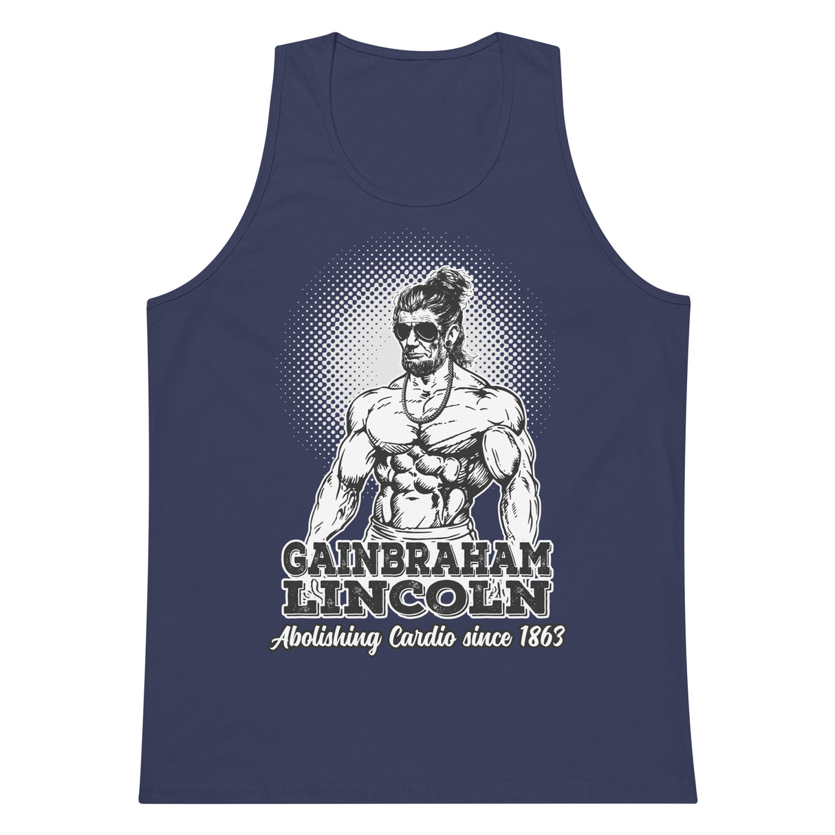 Gainbraham Lincoln Men’s Premium Tank Top