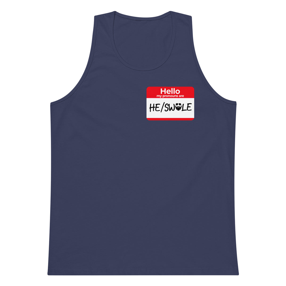He/Swole Premium Tank Top