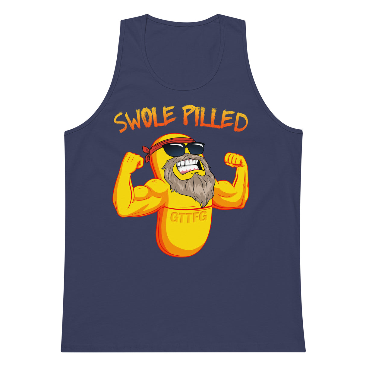 Swole Pilled Premium Tank Top