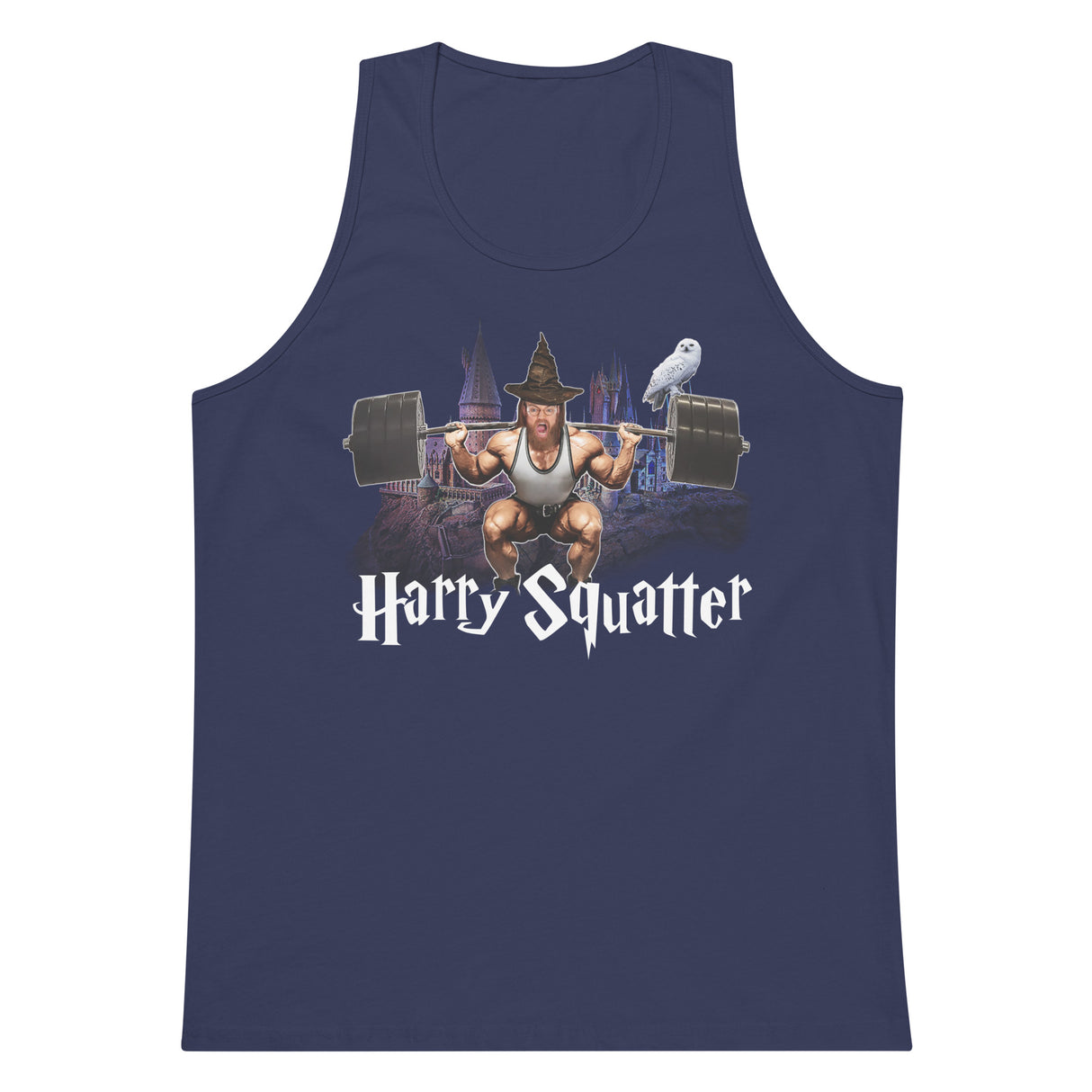 Harry Squatter Men’s Premium Tank Top