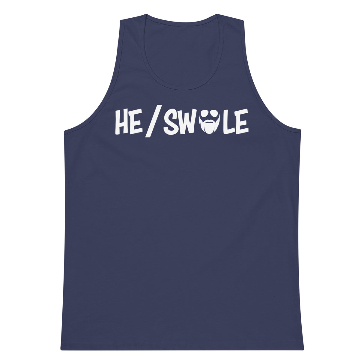 He/Swole Men's Premium Tank Top