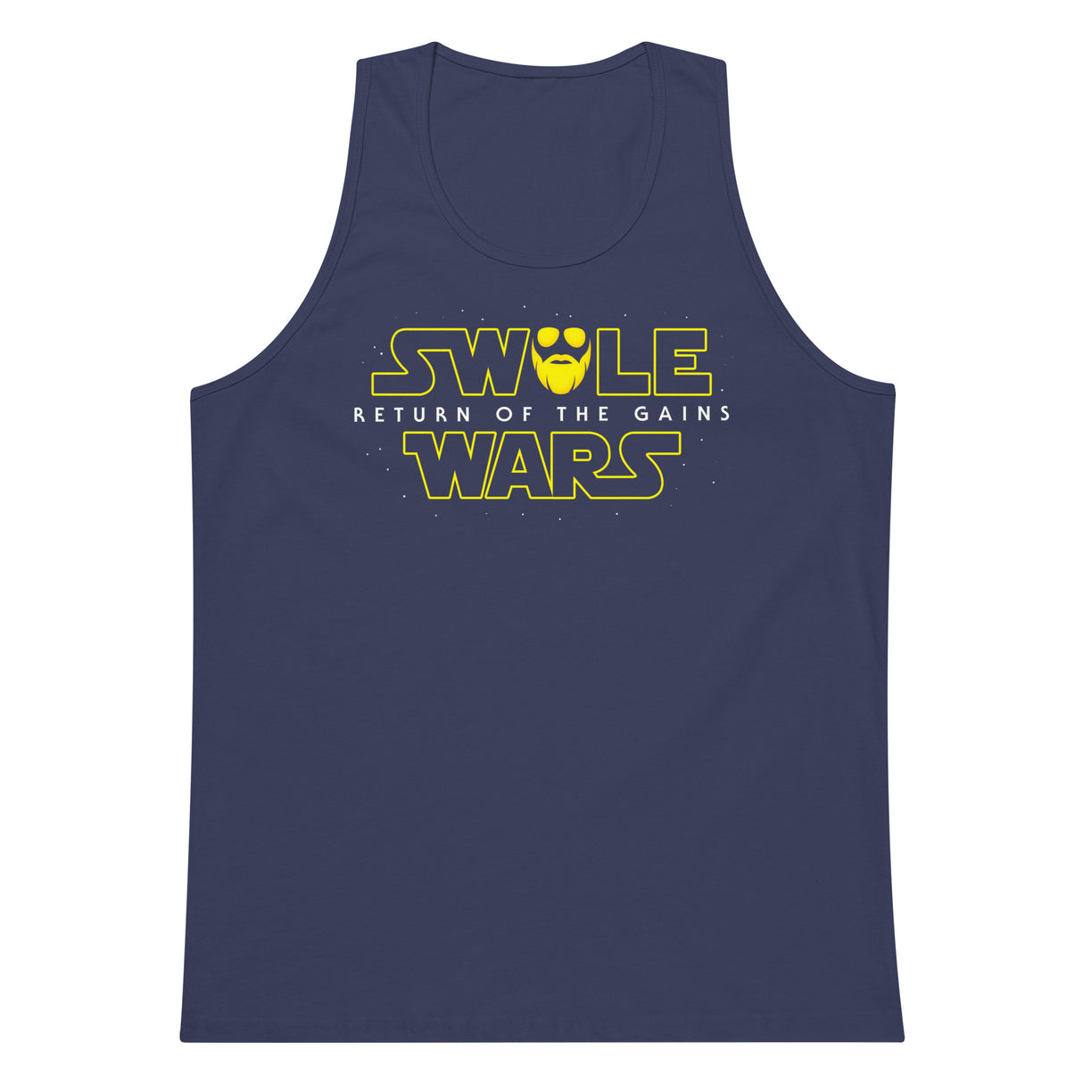 Swole Wars Yellow Premium Tank