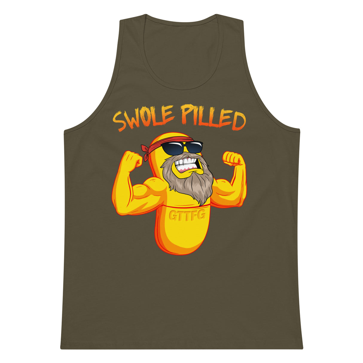 Swole Pilled Premium Tank Top
