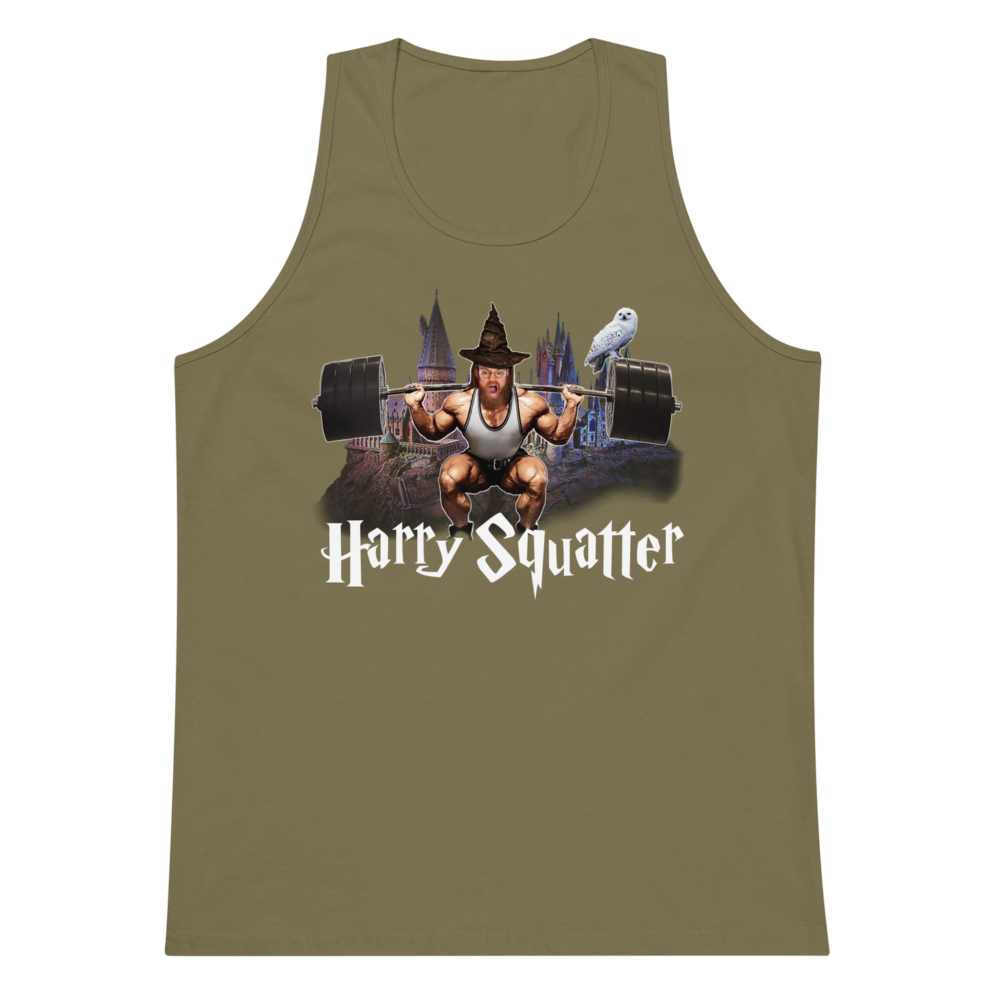 Harry Squatter Men’s Premium Tank Top