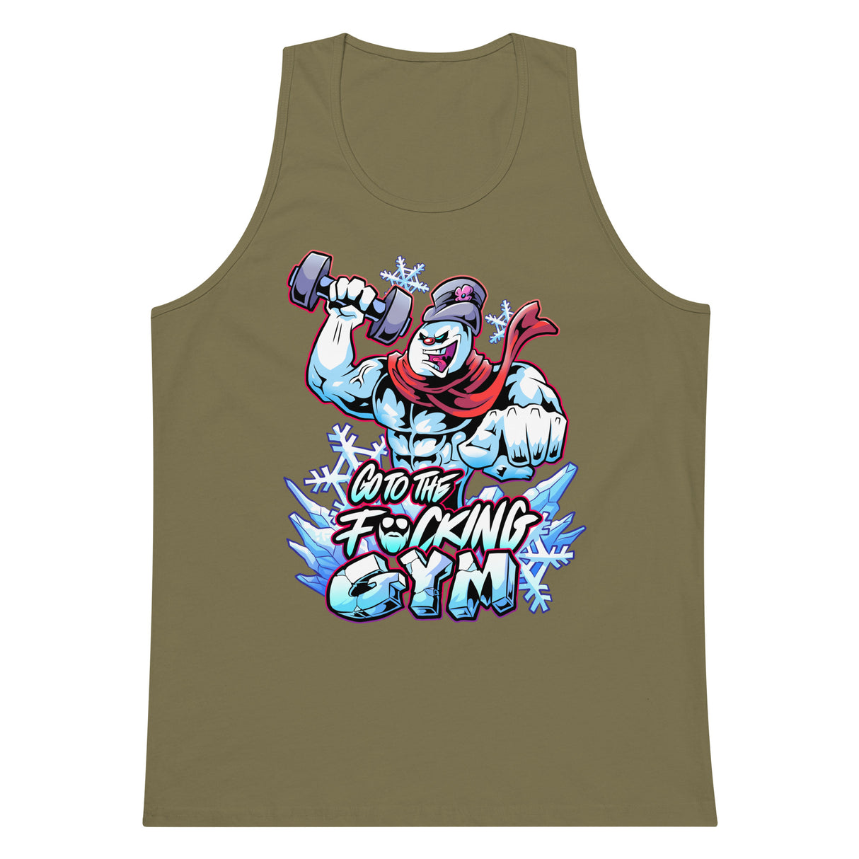 Frosty The SwoleMan Premium Tank Top