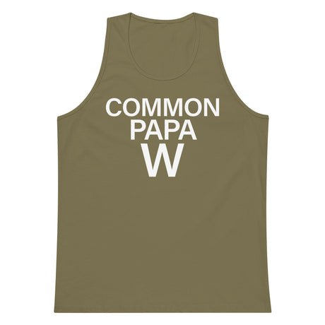 Common Papa W Premium Tank Top